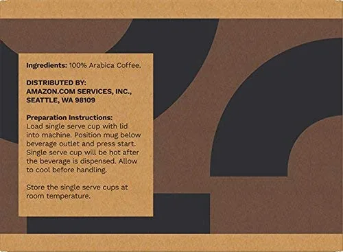 Three different brands of coffee pods laid out for comparison