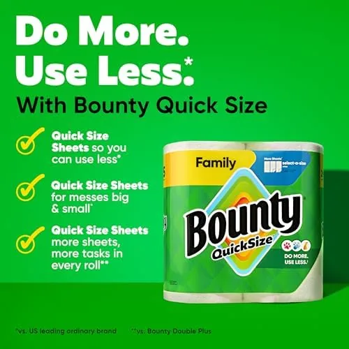 Close up of the embossed Bounty paper towel surface showing the pattern