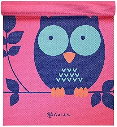 Close look at the Gaiam Kids Printed Yoga Mat, Non-Toxic, Fun Design, 3mm | build quality