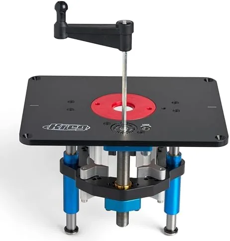 Kreg PRS5000 Precision Router Lift - Router Table Lift System - Durable Router Plate Review: Tested and Rated
