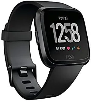 Fitbit Versa Smart Watch, Black/Black Aluminium, One Size (S & L Bands Included) Review: Tested and Rated