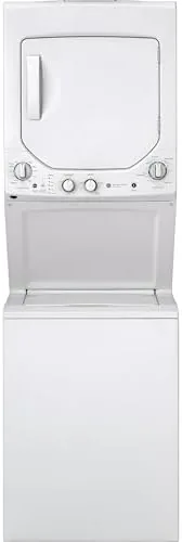 The GE Unitized Spacemaker laundry center in a <a href=