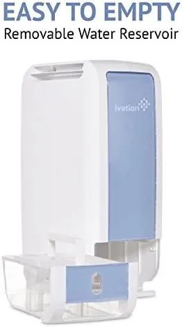 Close look at the Ivation 13-Pint Small-Area Desiccant Dehumidifier Compact and Quiet - With build quality