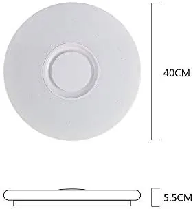 Testing the Upgrade WiFi Music Ceiling Light with Bluetooth Speaker and Remote over two weeks