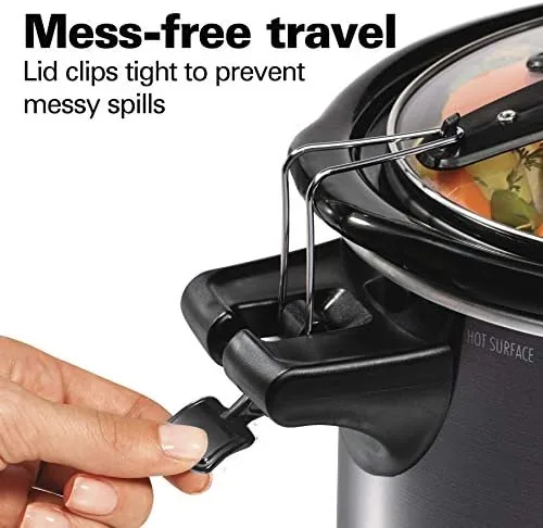 Probe model next to a standard programmable slow cooker