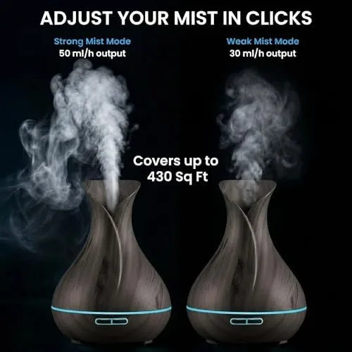 The Sierra Modern Home Smart WiFi Humidifier - Aromatherapy Essential Oil in real use