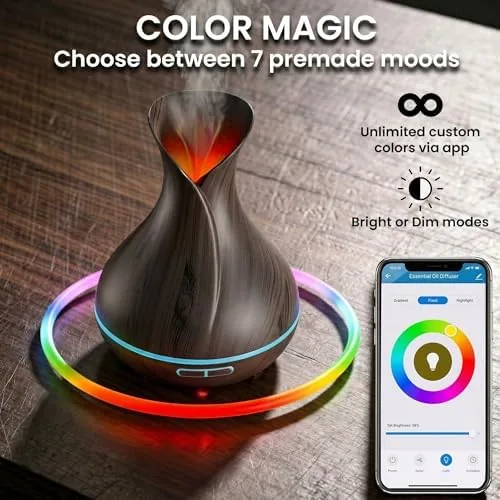 The Sierra Modern Home Smart WiFi Humidifier - Aromatherapy Essential Oil compared in context