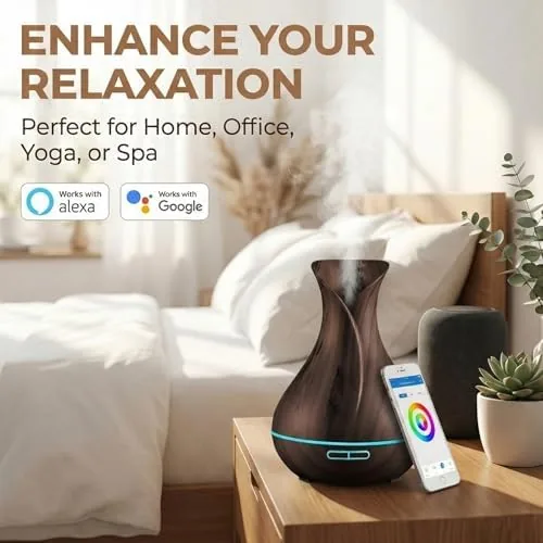 Testing the Sierra Modern Home Smart WiFi Humidifier - Aromatherapy Essential Oil over two weeks