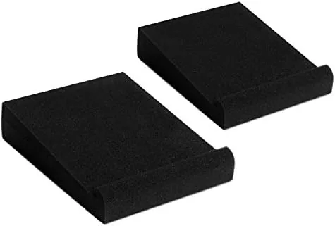 Testing the Studio Monitor Isolation Pads for 3-4.5 inches Small Speakers, Pair over two weeks