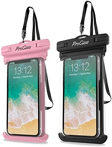 ProCase 2 Pack Waterproof Phone Pouch, Underwater Phone Case Up to 7", Dry Bag Review: Tested and Rated