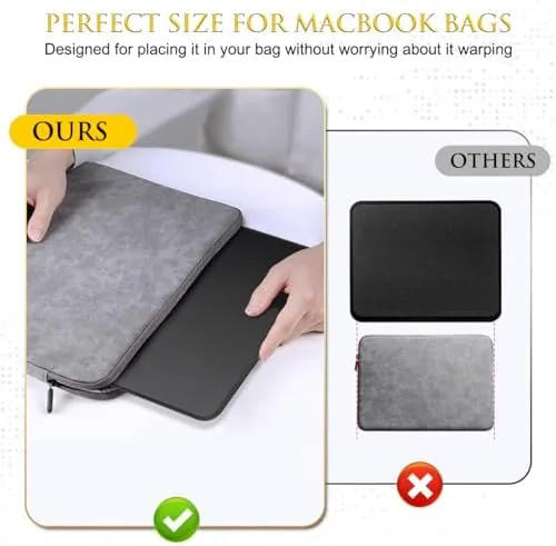 Another view of the JIKIOU 3 Pack Mouse Pad with Stitched Edge, Perfect Size