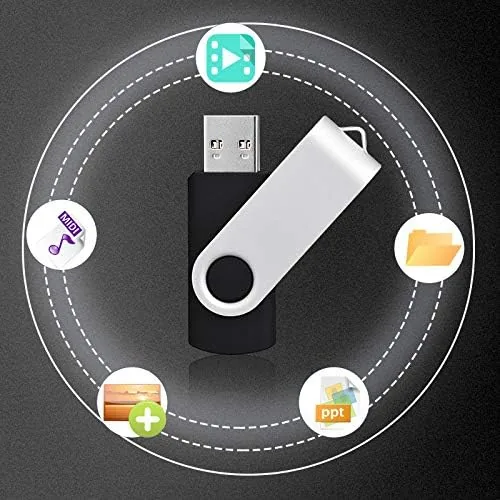 The KEXIN 16GB Flash Drive 10 Pack USB Flash Drive 16G in real use