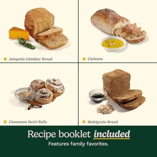 The Cuisinart bread maker next to a more expensive model