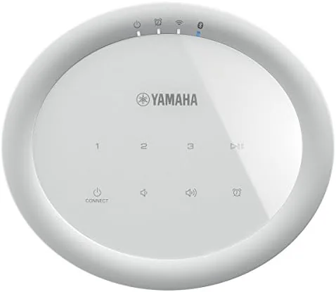 Another view of the YAMAHA WX-021 MusicCast 20 Wireless Speaker, Alexa Voice Control, White