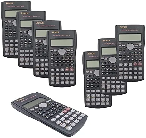 RENUS 8 Packs, 2-Line Engineering Scientific Calculator Function Calculator for Student and Teacher 16 Review: Tested and Rated