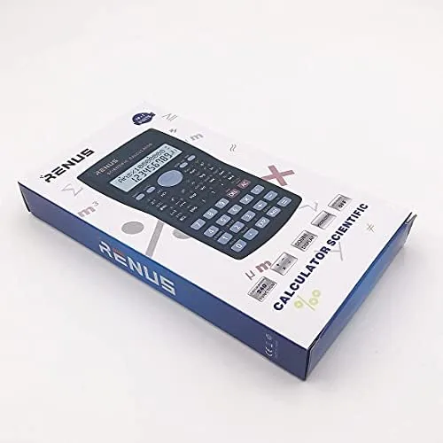 Another view of the RENUS 8 Packs, 2-Line Engineering Scientific Calculator Function Calculator for