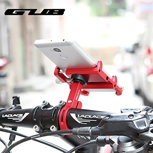 Close look at the GUB Bicycle & Motorcycle Phone Mount - Aluminum Bike Phone build quality