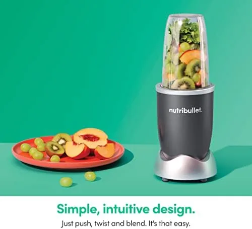 The 600 watt Nutribullet next to a higher powered model