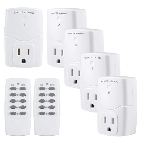 Overview of the BN-LINK Mini Wireless Remote Control Outlet Switch Power Plug in