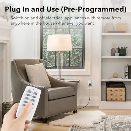 Close look at the BN-LINK Mini Wireless Remote Control Outlet Switch Power Plug in build quality