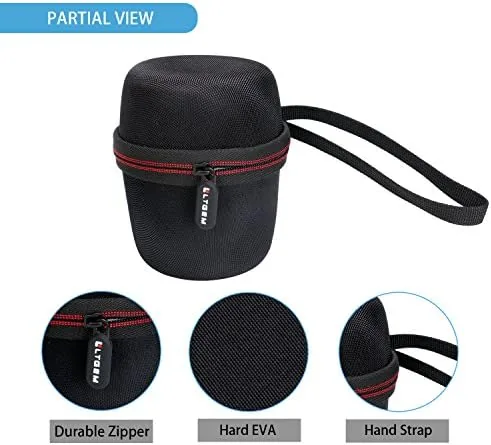Case with the speaker inside during travel