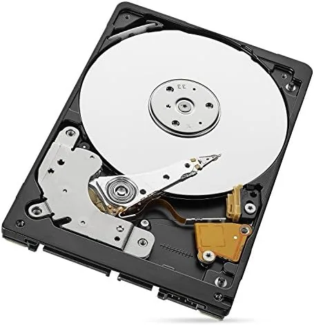 Detail shot of the Seagate BarraCuda Pro 1TB Internal Hard Drive Performance HDD ,  features