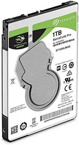 The Seagate BarraCuda Pro 1TB Internal Hard Drive Performance HDD ,  in real use