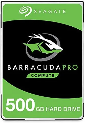 Another view of the Seagate BarraCuda Pro 1TB Internal Hard Drive Performance HDD , 
