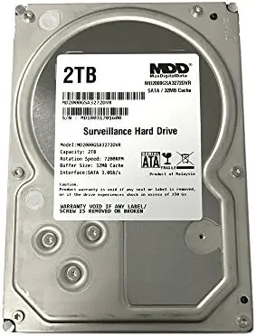 Close look at the MDD MAXDIGITALDATA 2TB 32MB Cache 7200PM SATA 3.0Gb/s 3.5inch Internal build quality