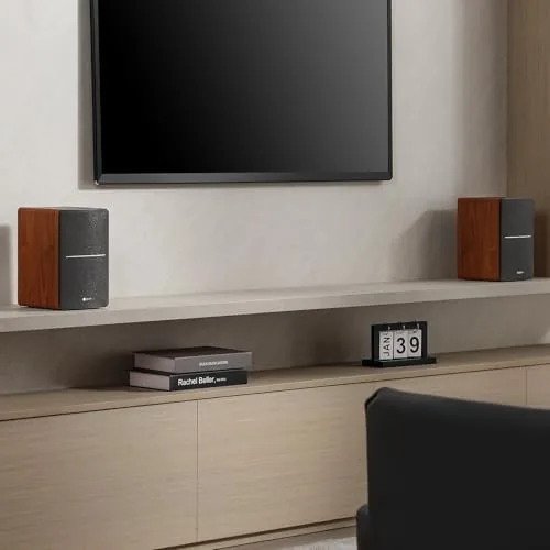 Testing the Edifier P12 Passive Bookshelf Speaker - 2-Way Speakers with Built-in over two weeks