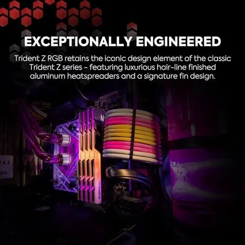The G.SKILL Trident Z RGB Series DDR4 RAM (XMP) 32GB (2x16GB) in real use