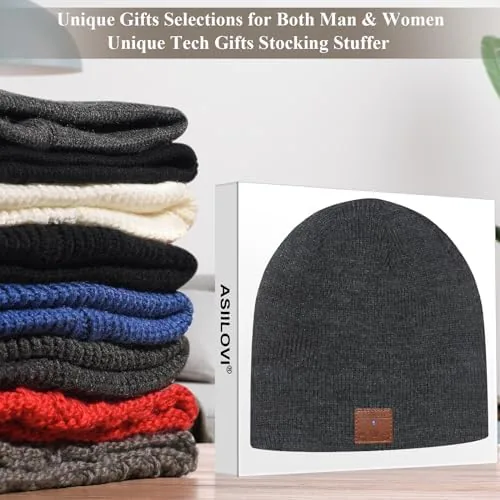 The Bluetooth Beanie, Double-Layer Wool Lining Bluetooth Hat Beanie for Men/Women/Teens/Family compared in context