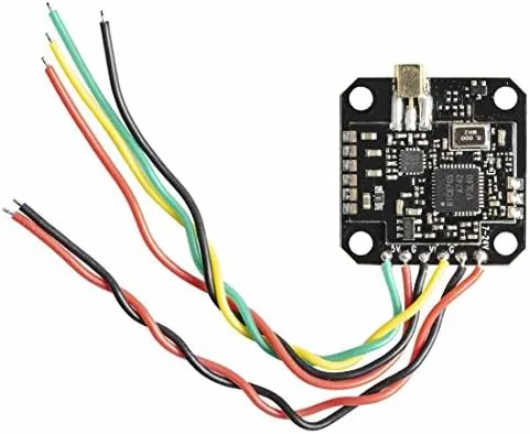 Close look at the AKK FX3-ultimate 5.8GHz 25mW/200mW/400mW/600mW Switchable Mini VTX Support OSD Configuring via Betaflight build quality