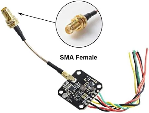 The AKK FX3-ultimate 5.8GHz 25mW/200mW/400mW/600mW Switchable Mini VTX Support OSD Configuring via Betaflight in real use