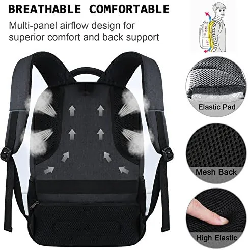 Another view of the Laptop Backpack,Business Travel Anti Theft Slim College Backpack | Water