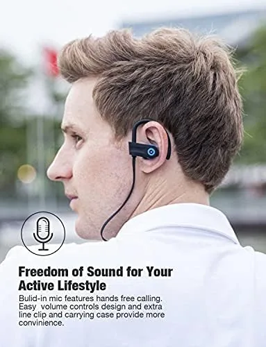Testing the Bluetooth Headphones, Otium Wireless Sports Earbuds, Waterproof IPX7 w/Mic, HD over two weeks