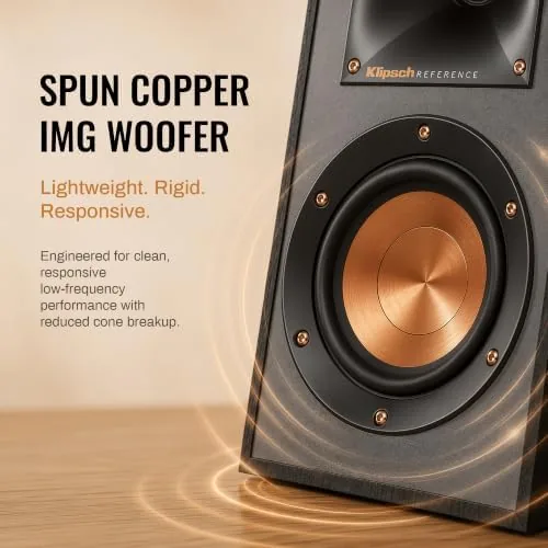 The Klipsch R-41SA Powerful Detailed Home Speaker Set of 2 Black compared in context