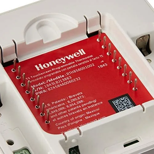 The Honeywell Home 7 Day Programmable Touchscreen Thermostat | RTH8560D in real use