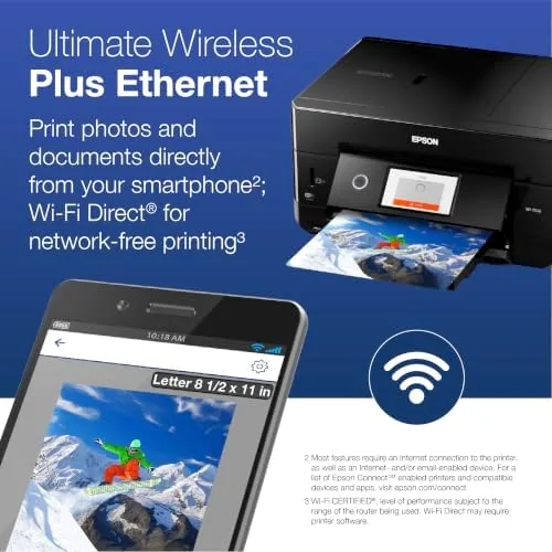 The Epson Expression Premium XP-7100 Wireless Color All-in-One Inkjet Printer | compared in context