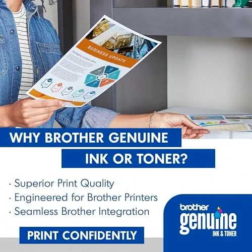 Close look at the Brother Genuine TN227, TN227BK, High Yield Toner Cartridge, Replacement Black build quality