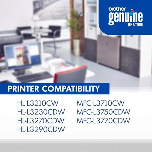 Another view of the Brother Genuine TN227, TN227BK, High Yield Toner Cartridge, Replacement Black