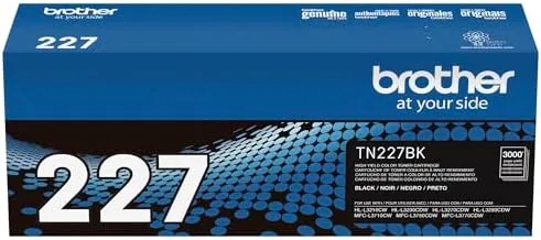 Testing the Brother Genuine TN227, TN227BK, High Yield Toner Cartridge, Replacement Black over two weeks