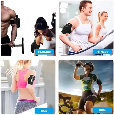 The Sports Armband, Running Gym Universal Smartphone Arm Bag with Earphone compared in context