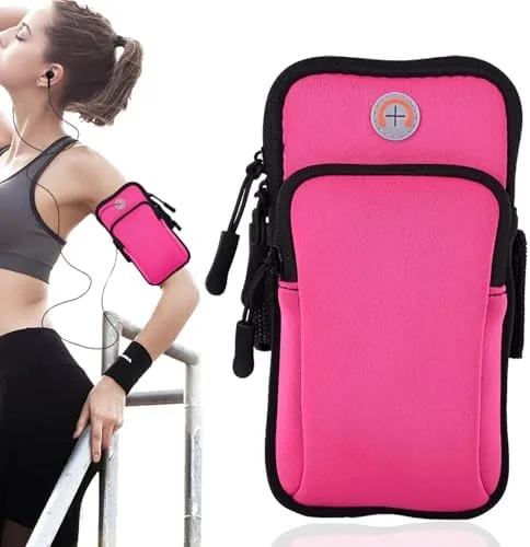 Testing the Sports Armband, Running Gym Universal Smartphone Arm Bag with Earphone over two weeks