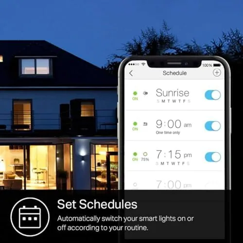 Comparison of the Kasa KL110 with a color smart bulb and a Hue bulb