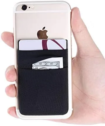 Close look at the Fulgamo Phone Wallet Stick on,Card Holder for Phone Case,Phone Card build quality