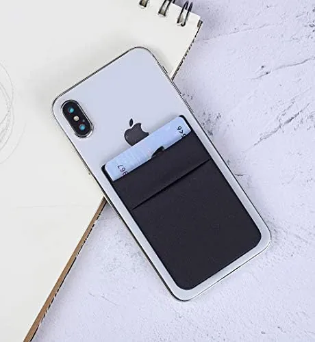 Another view of the Fulgamo Phone Wallet Stick on,Card Holder for Phone Case,Phone Card