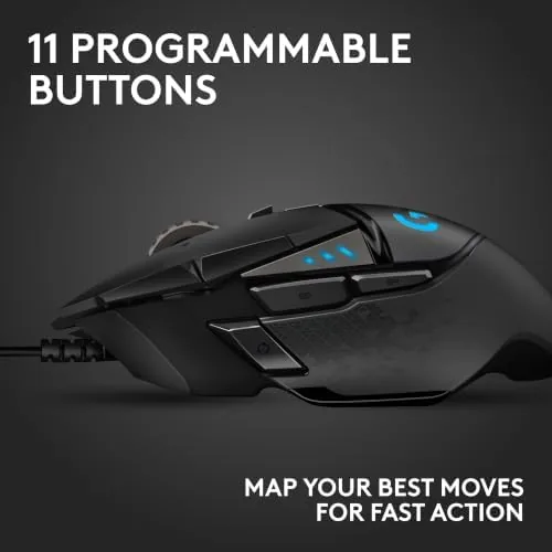 Three gaming mice side by side for comparison