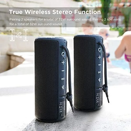 Testing the MIATONE Boombox Outdoor Portable Bluetooth Speaker Waterproof Wireless Speakers - Black over two weeks