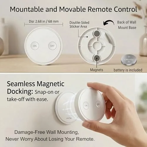 Testing the LoraTap Mini Remote Control Outlet Plug Adapter, 656ft Range Wireless over two weeks